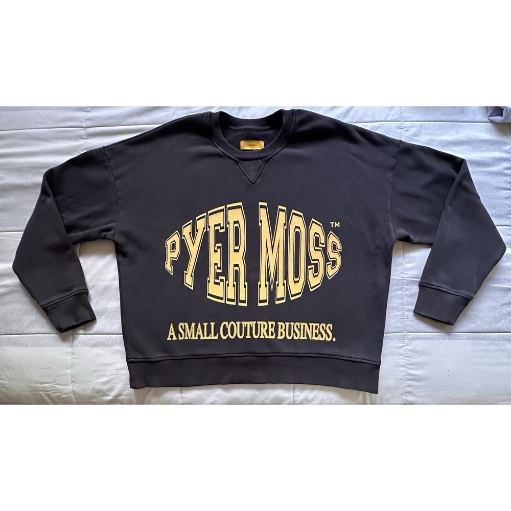 PYER MOSS (2021) Official Couture 1 Commemorative Collection Sweatshirt One Size